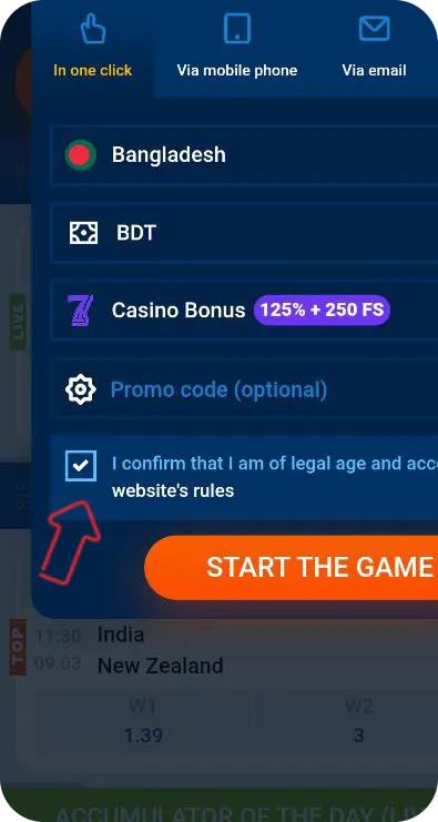 Mostbet Official Website in Bangladesh accept terms